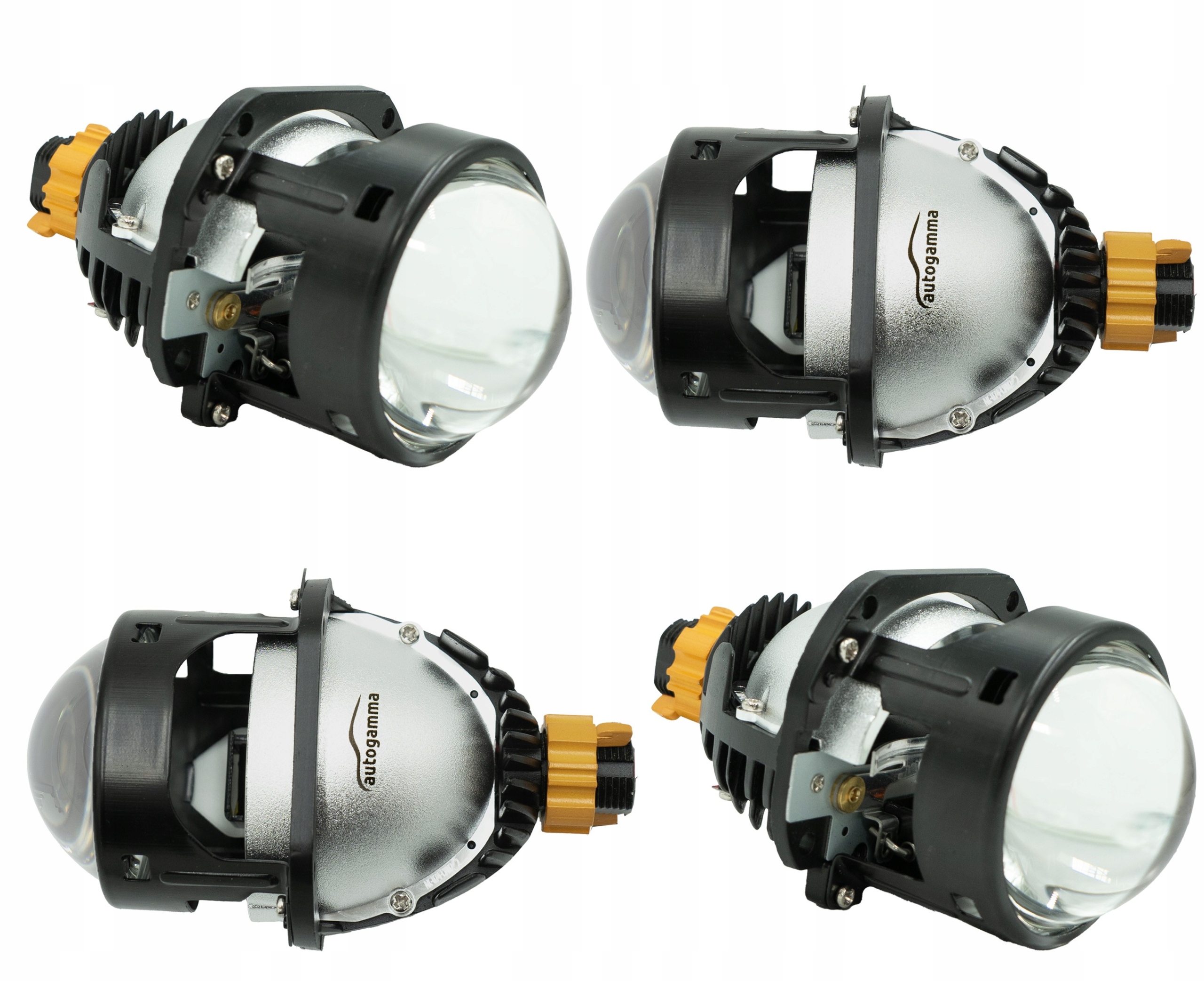 Soczewki projektory Bi LED Grant 2.5" komplet 6000K Homologacja E57 Producent części Auto Gamma