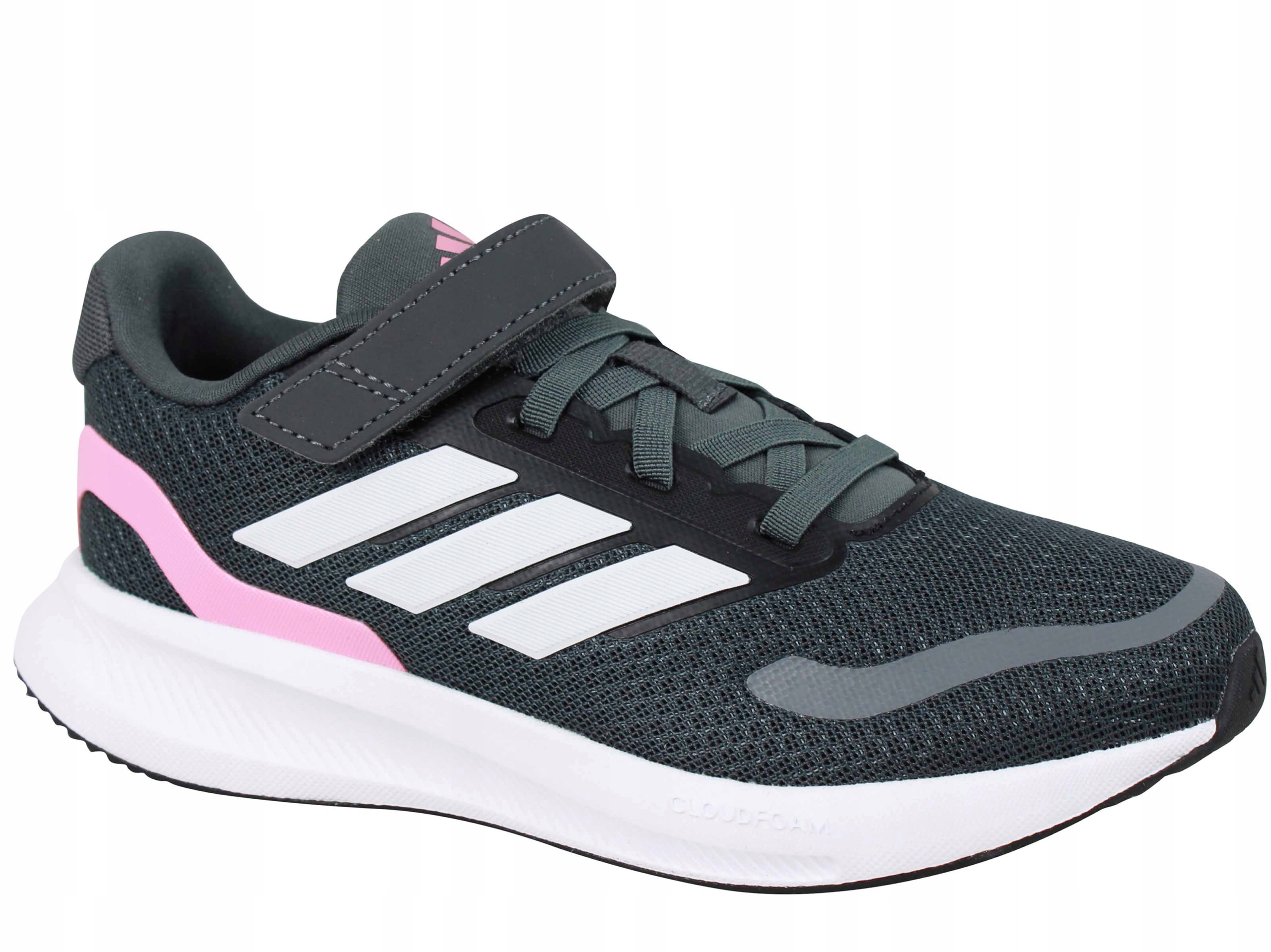 Buty Sportowe Dziewczęce Adidas Siatka Różowe Na Rzep Runfalcon JQ8669 33,5