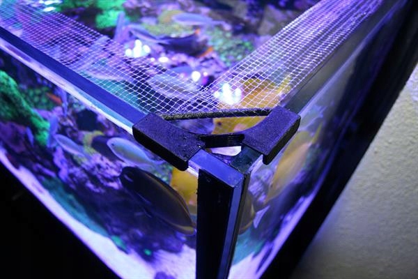 Levně Ochranná Síť Na Banánové Akvárium Aquarium Fishguard, Ochrana Proti Rybám