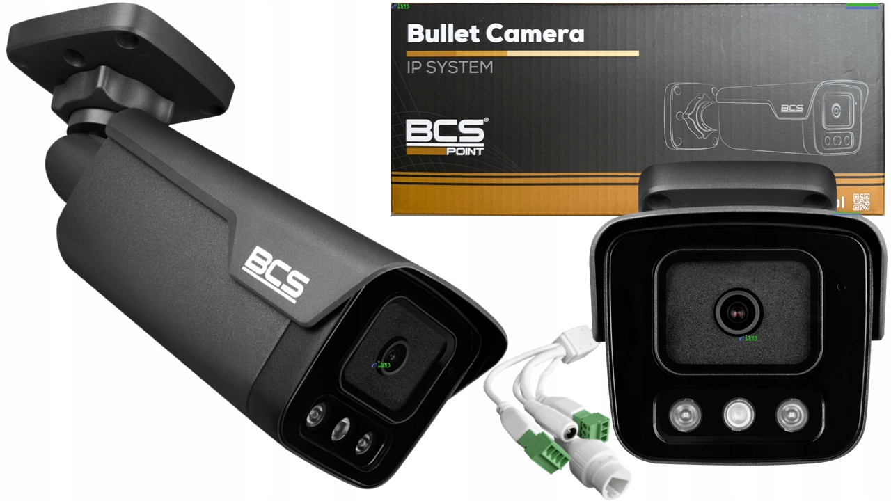 Kamera IP 5Mpx BCS-P-TIP25FSR4L4-Ai2-G(2) 2.8mm, NightColor | BCS POINT