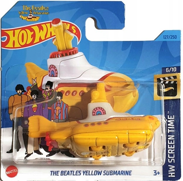 HOT WHEELS THE BEATLES YELLOW SUBMARINE 2023