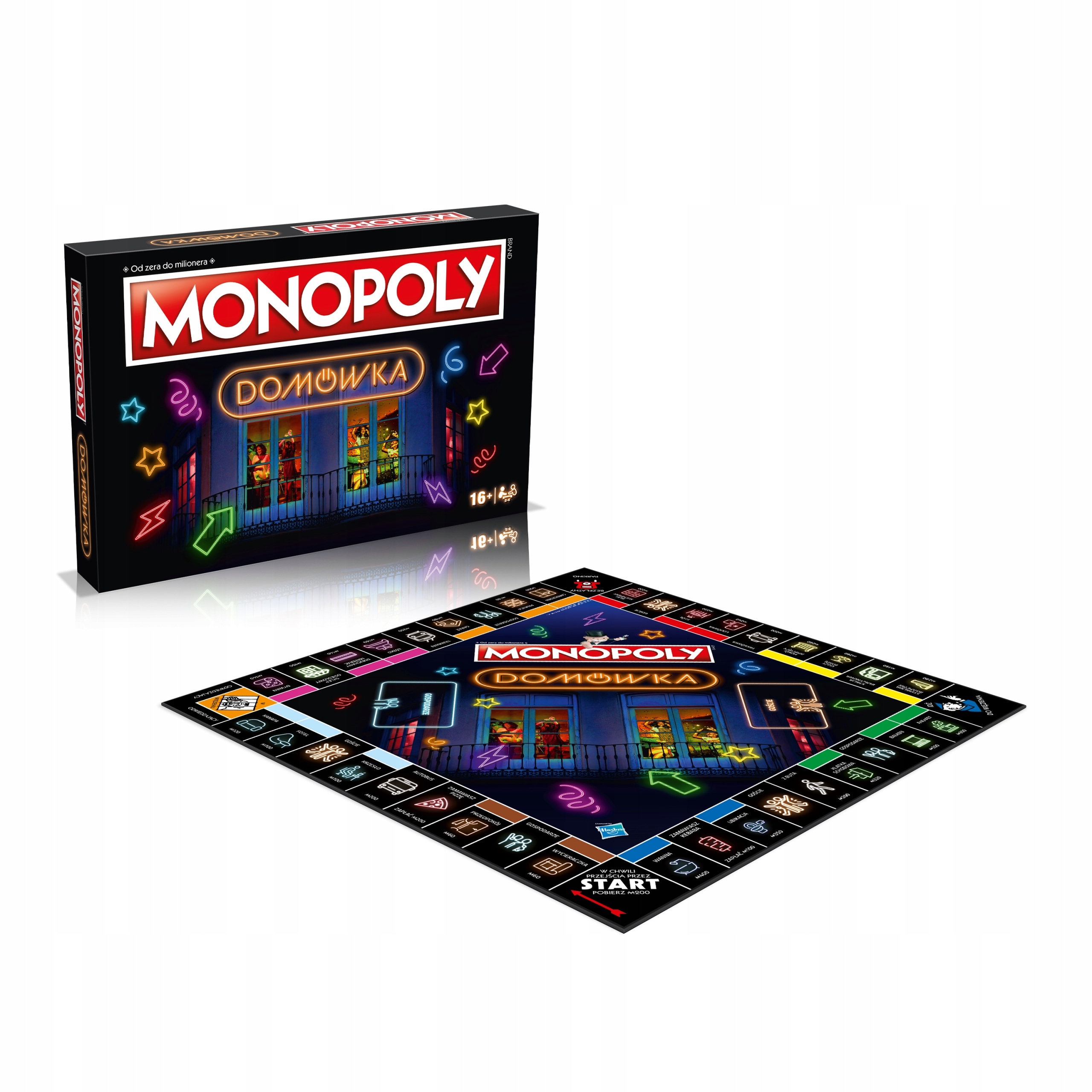 Monopoly Domówka Gra Planszowa Winning Moves 16+ Imprezowa Hasbro