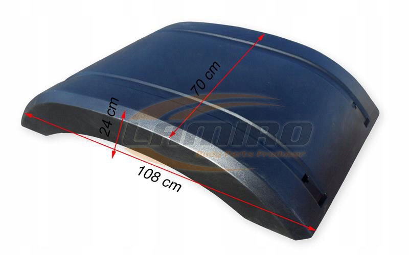 MERCEDES ACTROS MP4 MP5 BŁOTNIK TYŁ GÓRNY WYSOKI NADKOLE