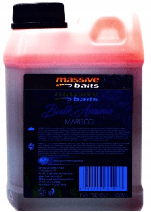 Zálivka Massive Baits Bulk Amino Marisco 1L