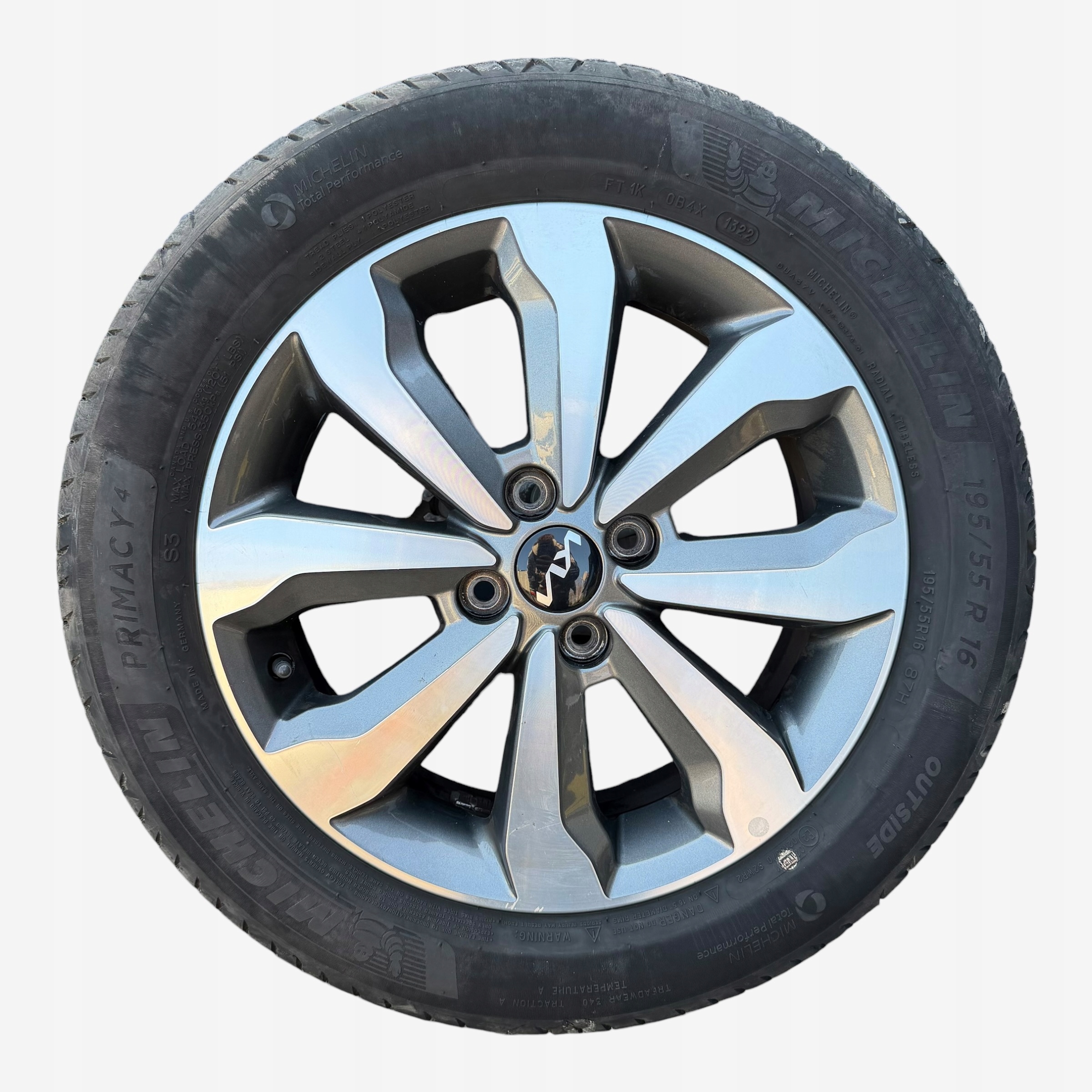 discs wheels tyres KIA STONIC MICHELIN 195/55/16" 6MM summer