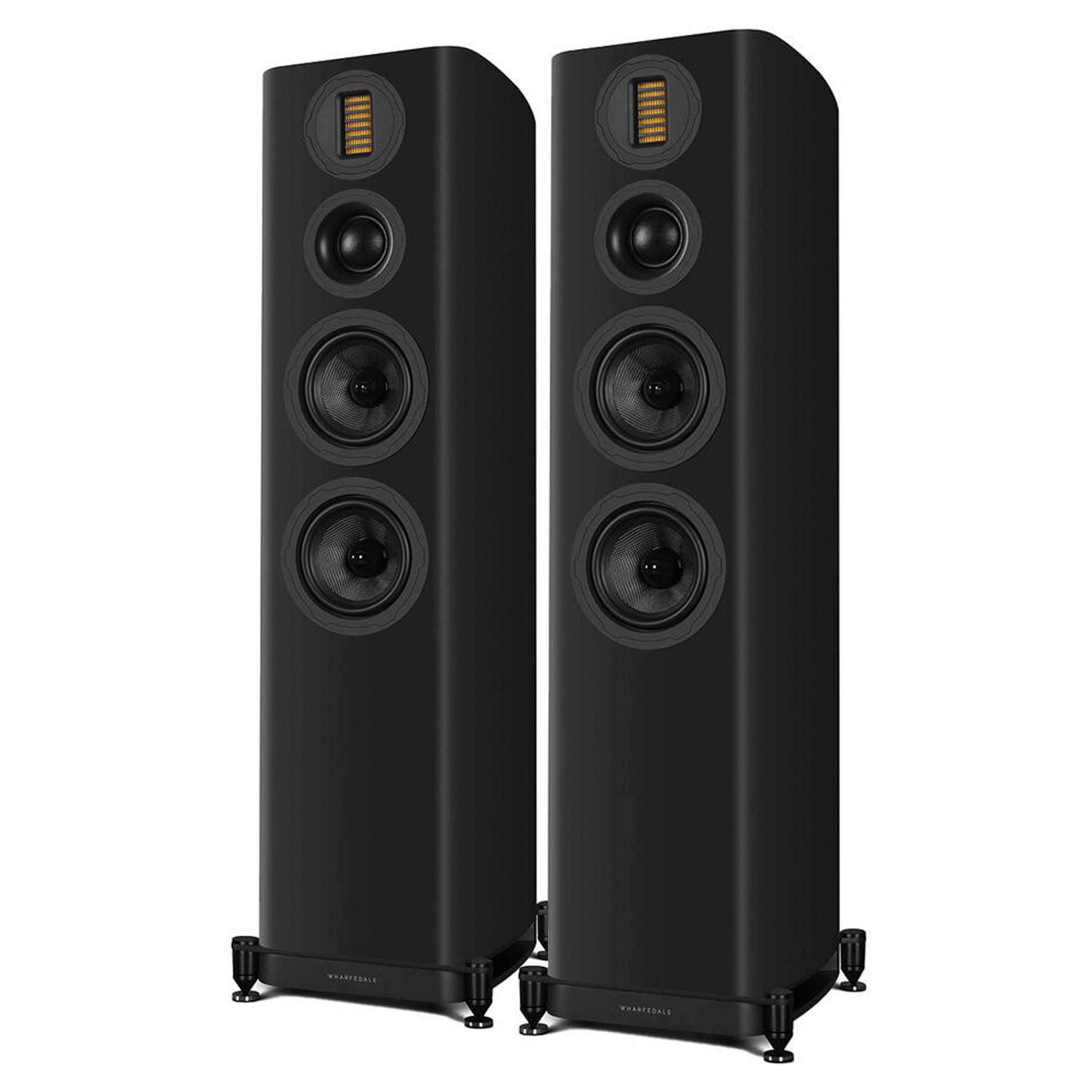 Kolumny Podłogowe Głośniki Stereo Hifi Wharfedale Evo 5.4 Czarne Black Para