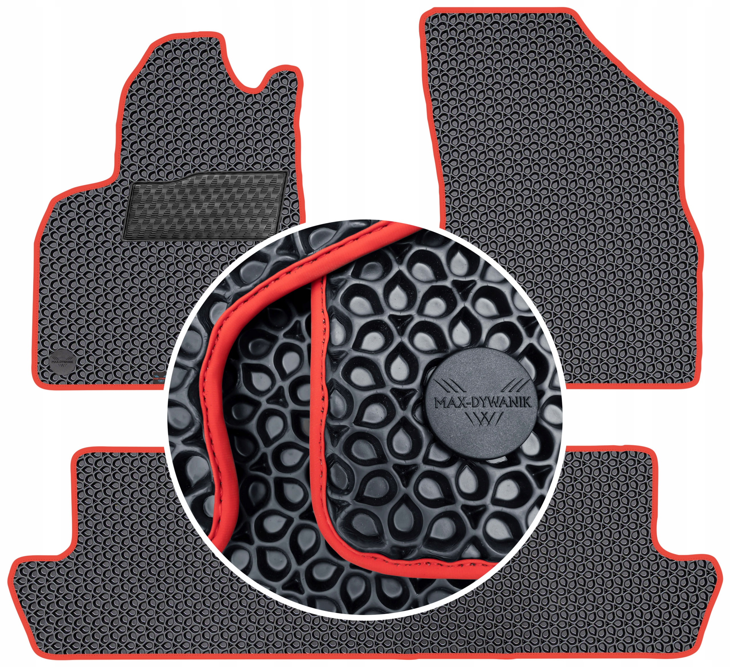 Peugeot 5008 I 5os 2009-2016 Koberečky Eva Černé