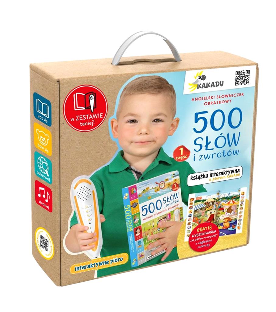 MÓWIĄCA KSIĄŻKA INTERAKTYWNA 500 SŁÓW I ZWROTÓW MARTA..