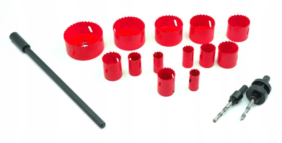 ZESTAW OTWORNIC DO METALU BI-METAL OTWORNICA 19-76 Marka Falon-Tech