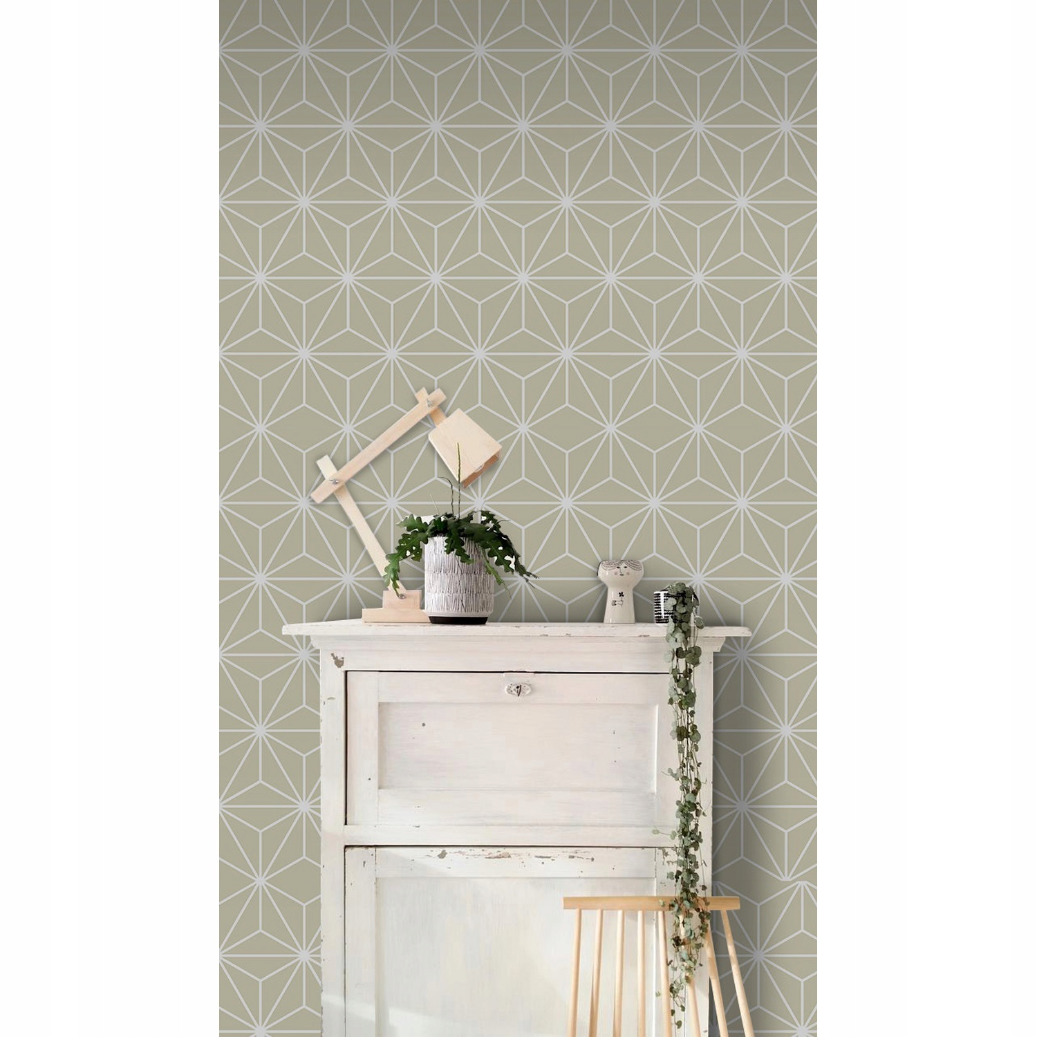 

Tapeta flizelinowa Geometryczna tekstura 152x104cm