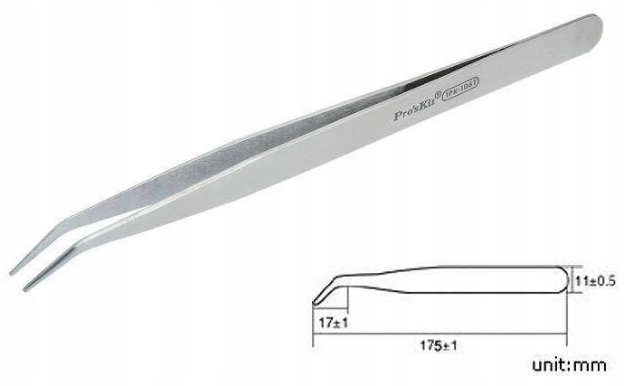 

Pęseta magnetyczna uniwersalna 175 mm.