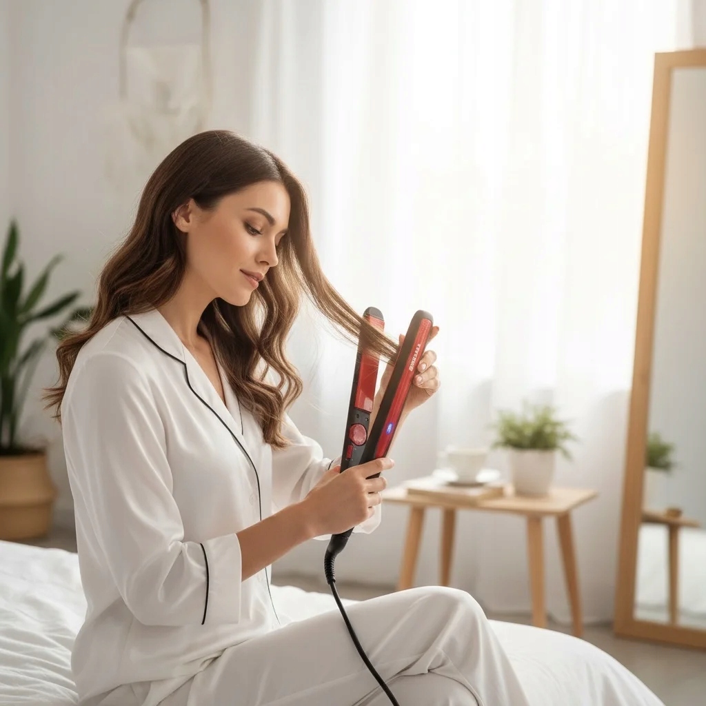 Prostownica ceramiczna do włosów 150-230°C regulacja temperatury