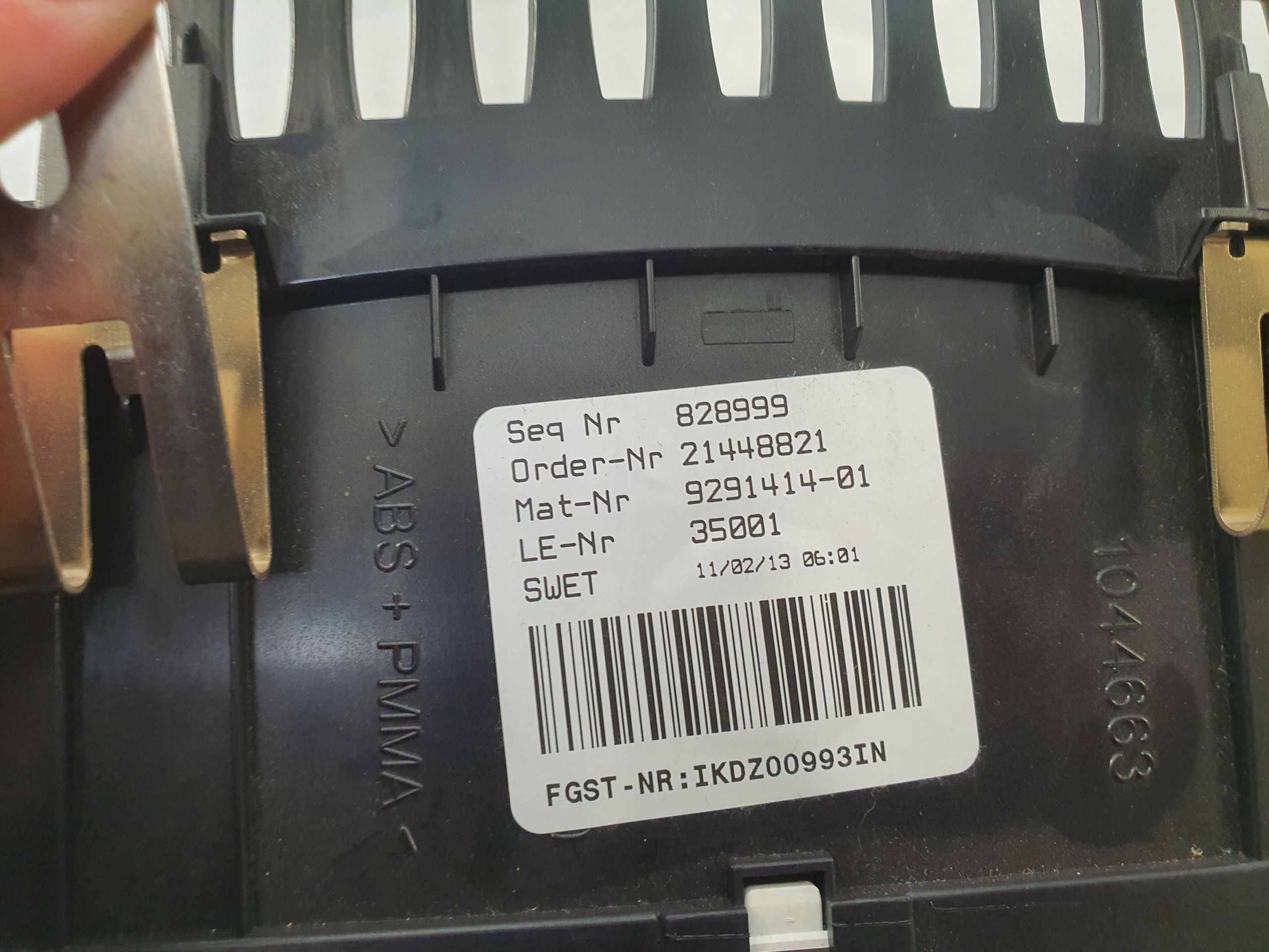 спидометр BMW OE 9291414