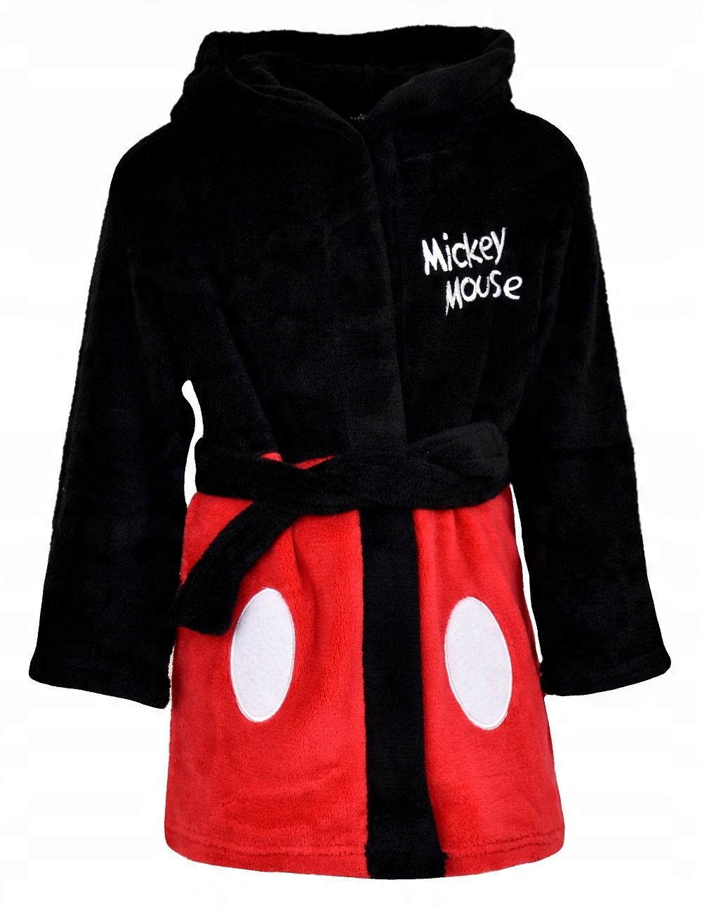 

szlafrok Myszka Mickey Miki kaptur koral 116/128