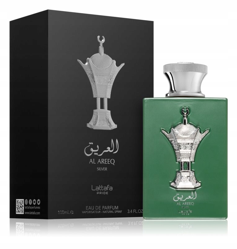 Lattafa Pride Al Areeq Silver Edp 100 ml Arabské Parfémy