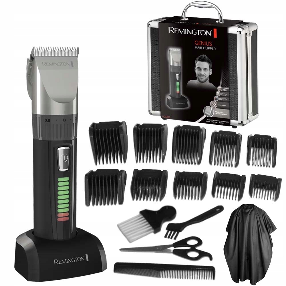 Stříhací strojek Remington Genius HC5811, sada s kufříkem jako dárek