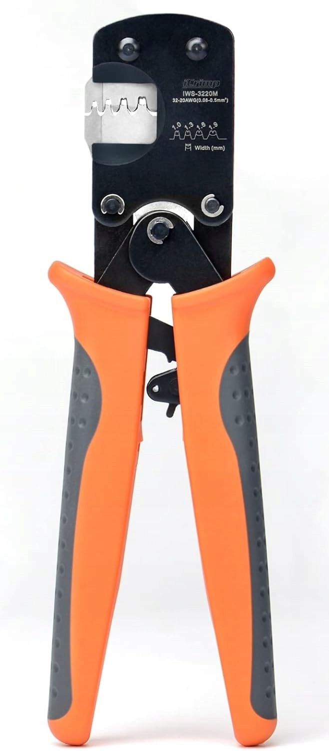 Krimpovací kleště Iwiss IWS-3220M pro konektory Jst Molex Dupont Mini 0.03 0.52 mm²