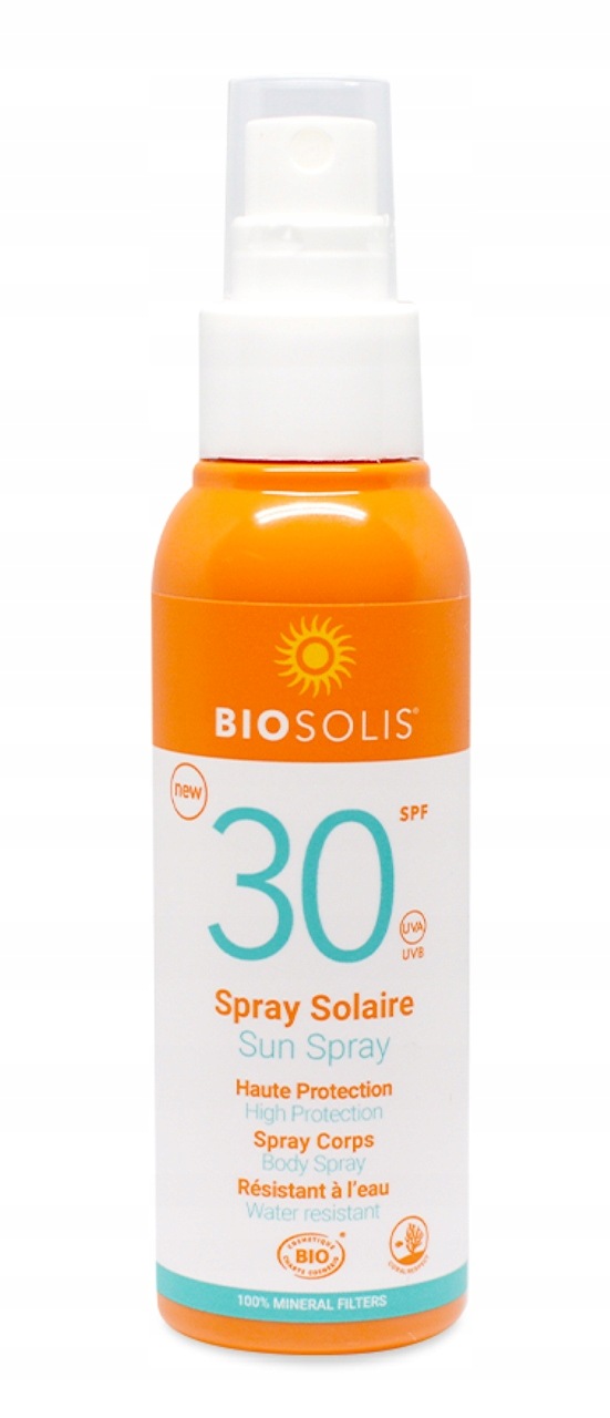 Mlečný Opalovací Sprej Na Tělo Spf 30 Eco 100 ml Biosolis