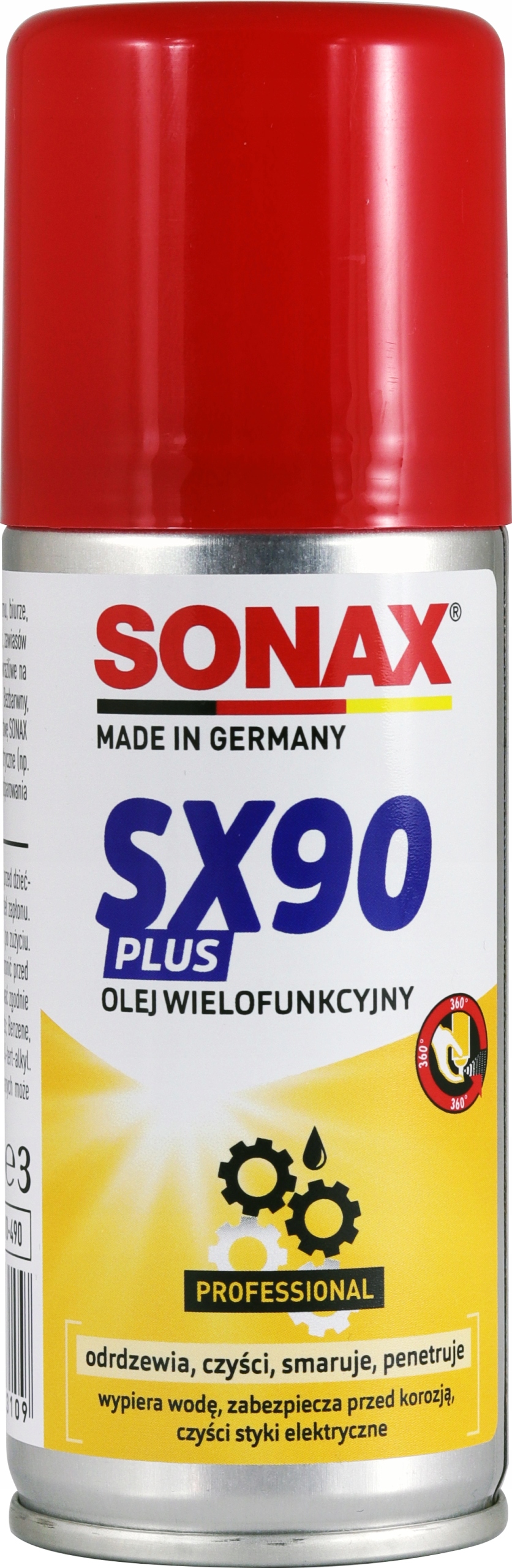 SONAX PROFESSIONAL SX90 спрей для удаления ржавчины 100 мл