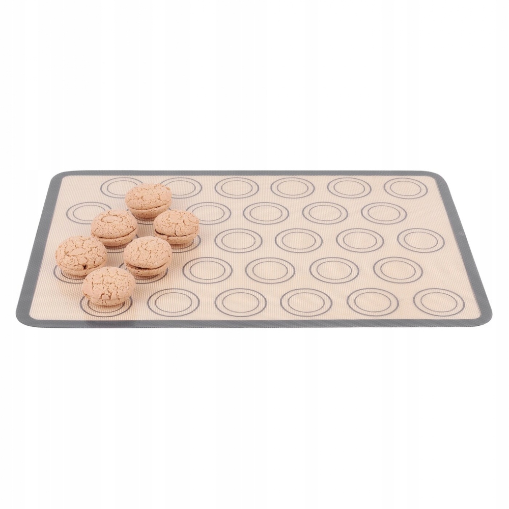 

Mata do makaroników Silikonowa Macaroons 42x29 cm
