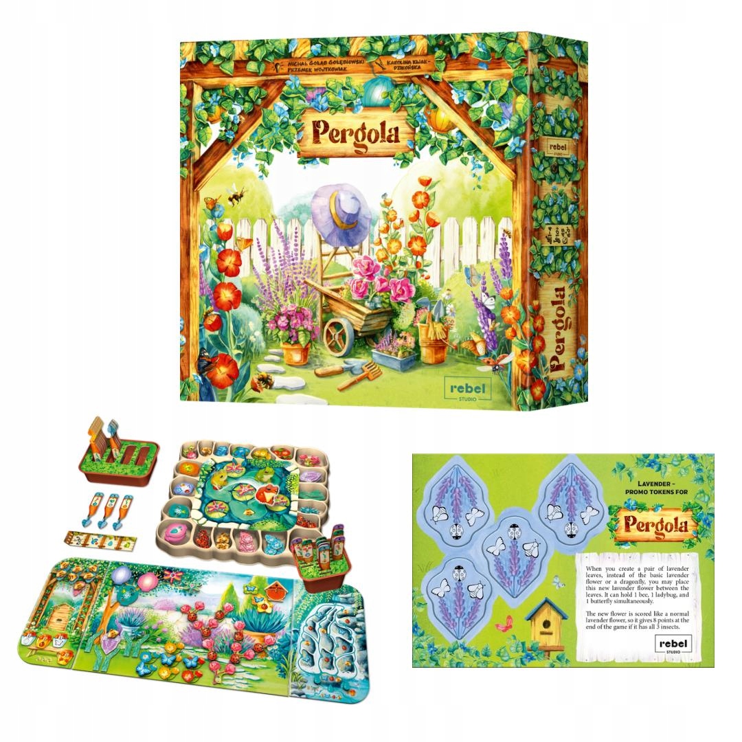 2w1 Pergola gra planszowa ogrody ogród Piękna Wielka Edycja Pl