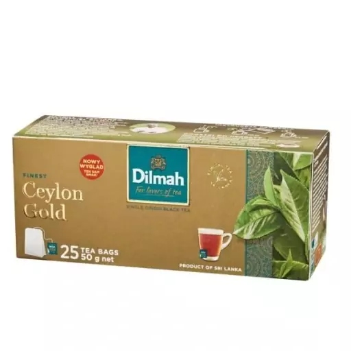 24 Sztuki Dilmah Herbata Ekspresowa Ceylon Gold 25TB