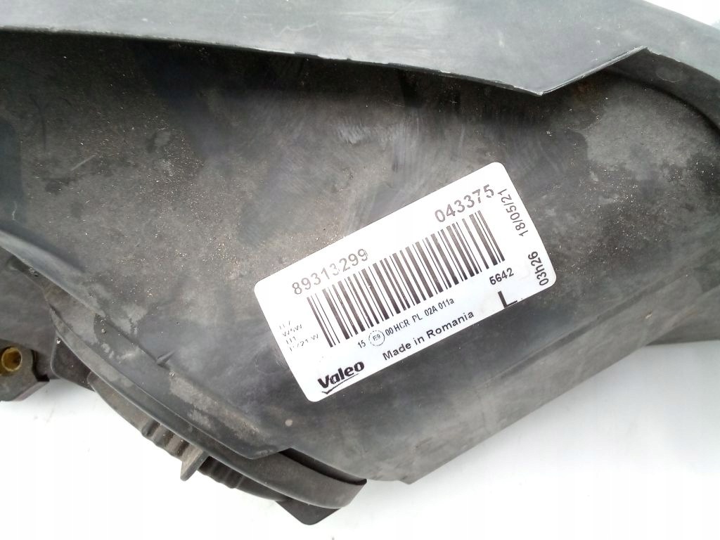 Opel Corsa D light left front front 89313299 EU