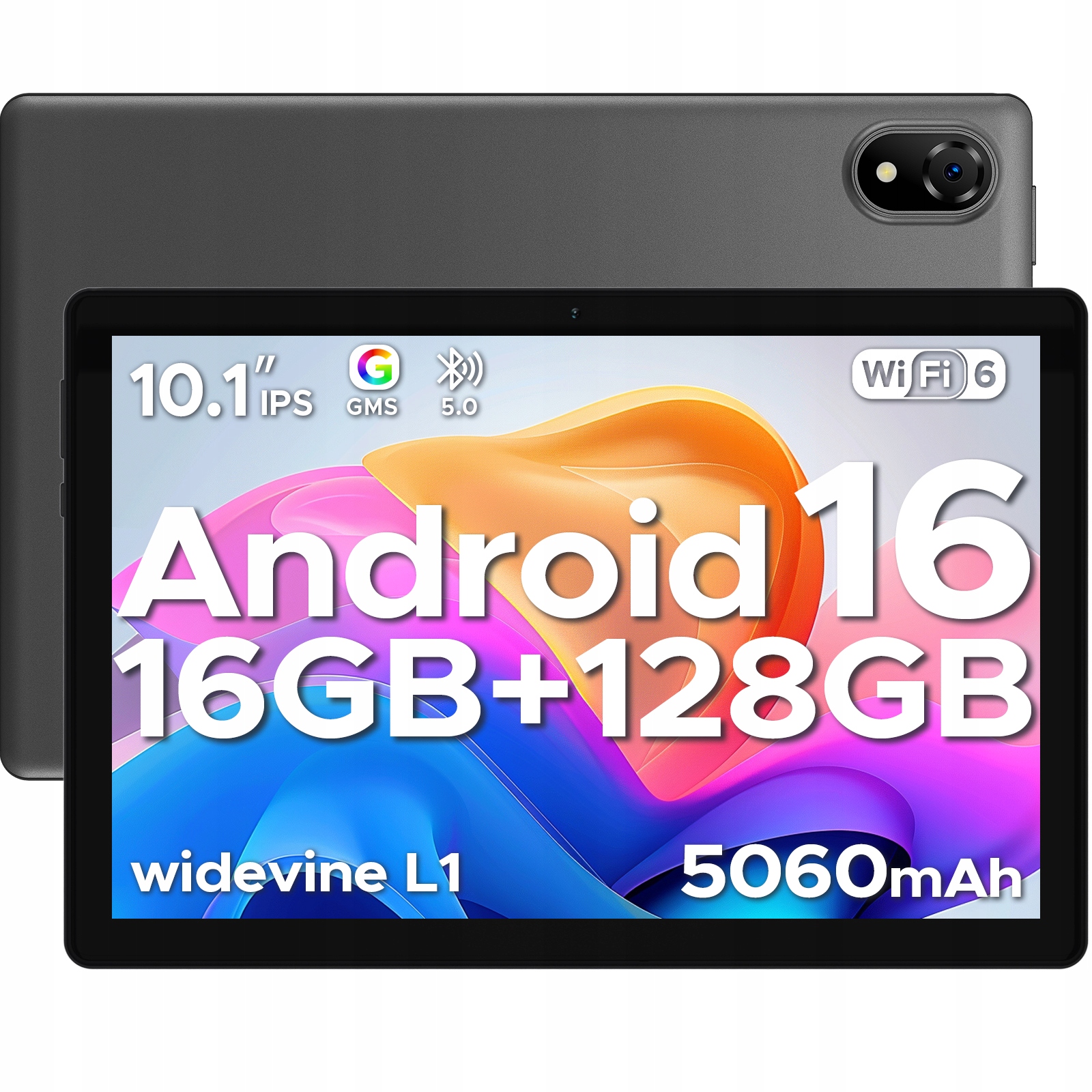 Tablet pre deti Doogee U10 16/128GB 10.1" Tab Android 16 5060mAh Fhd 1TB