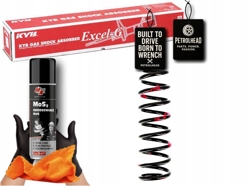 Pružina Zavěšení Zadní L/p Zesílená Mitsubishi Ou #Petrolhead Pro+ Kit1