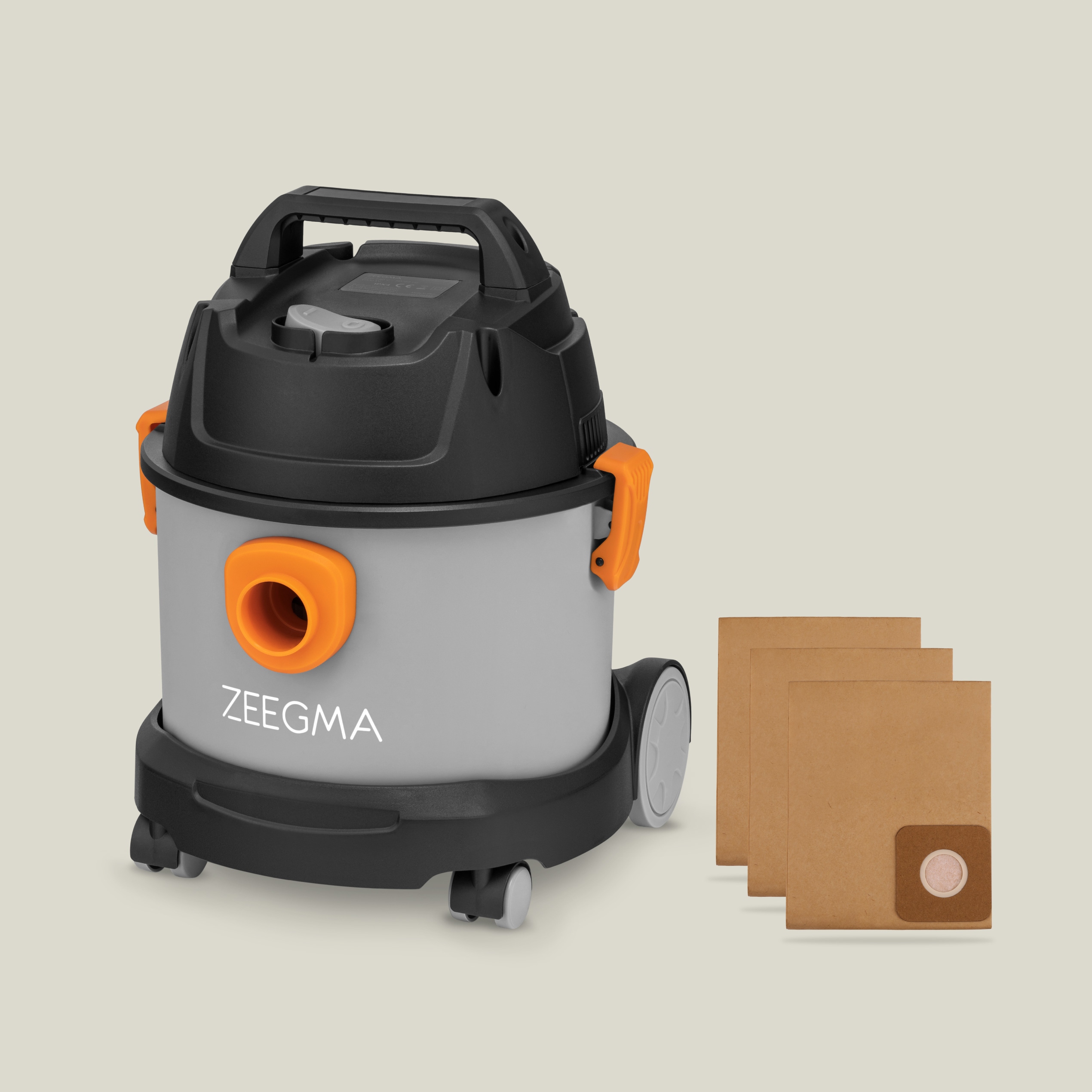 WORKI WOREK do Odkurzacza Zeegma Compact 30x15 ⌀ 4cm 6L 3szt UNIWERSALNE Stan opakowania oryginalne