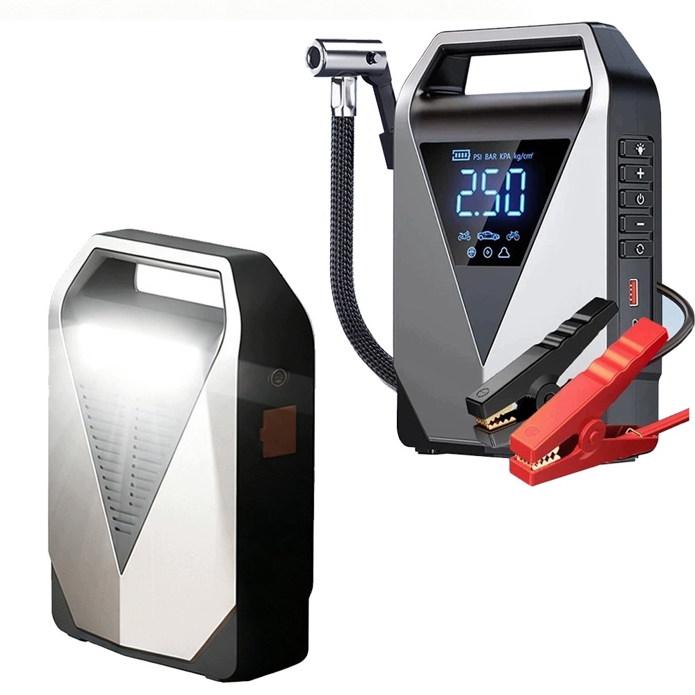 Jump Starter Booster Powerbank Pumpa Kompresor Do Auta 12V 99800 mAh