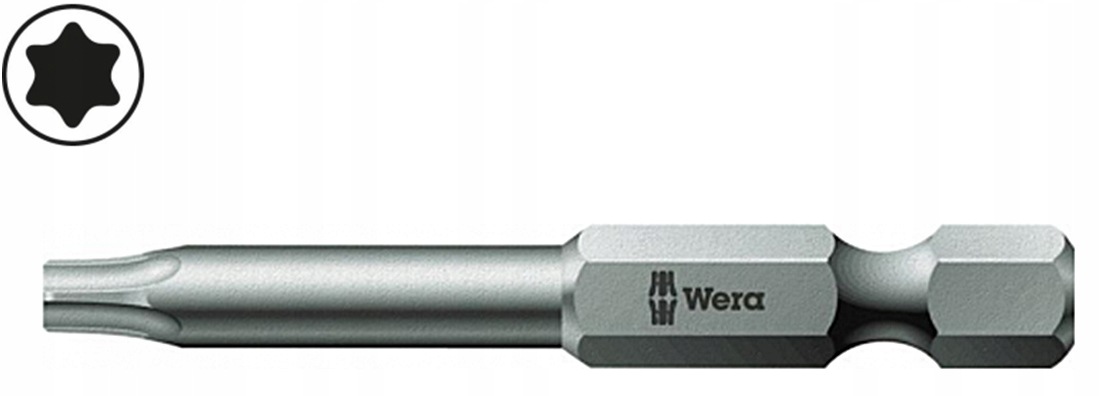 Bit T8 x 50 mm 1/4" Torx 867/4 Z 060131 Wera