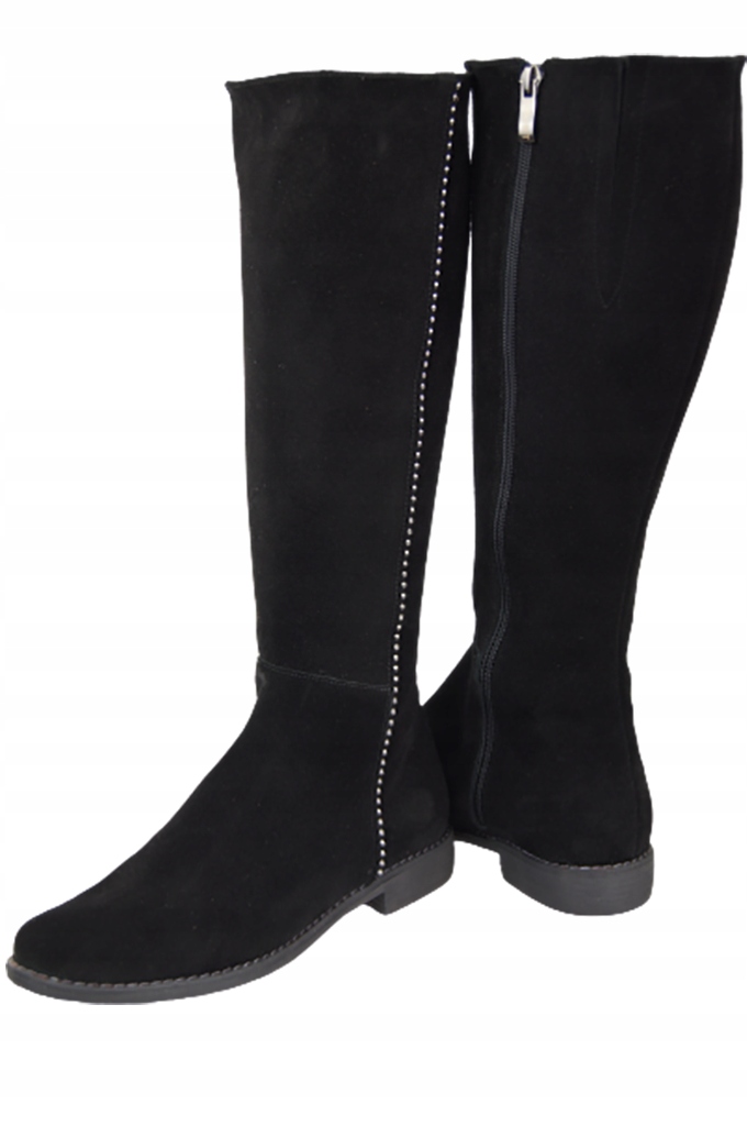 Kozaki Damskie skóra naturalna 153 ElitaBut Rozmiar 40