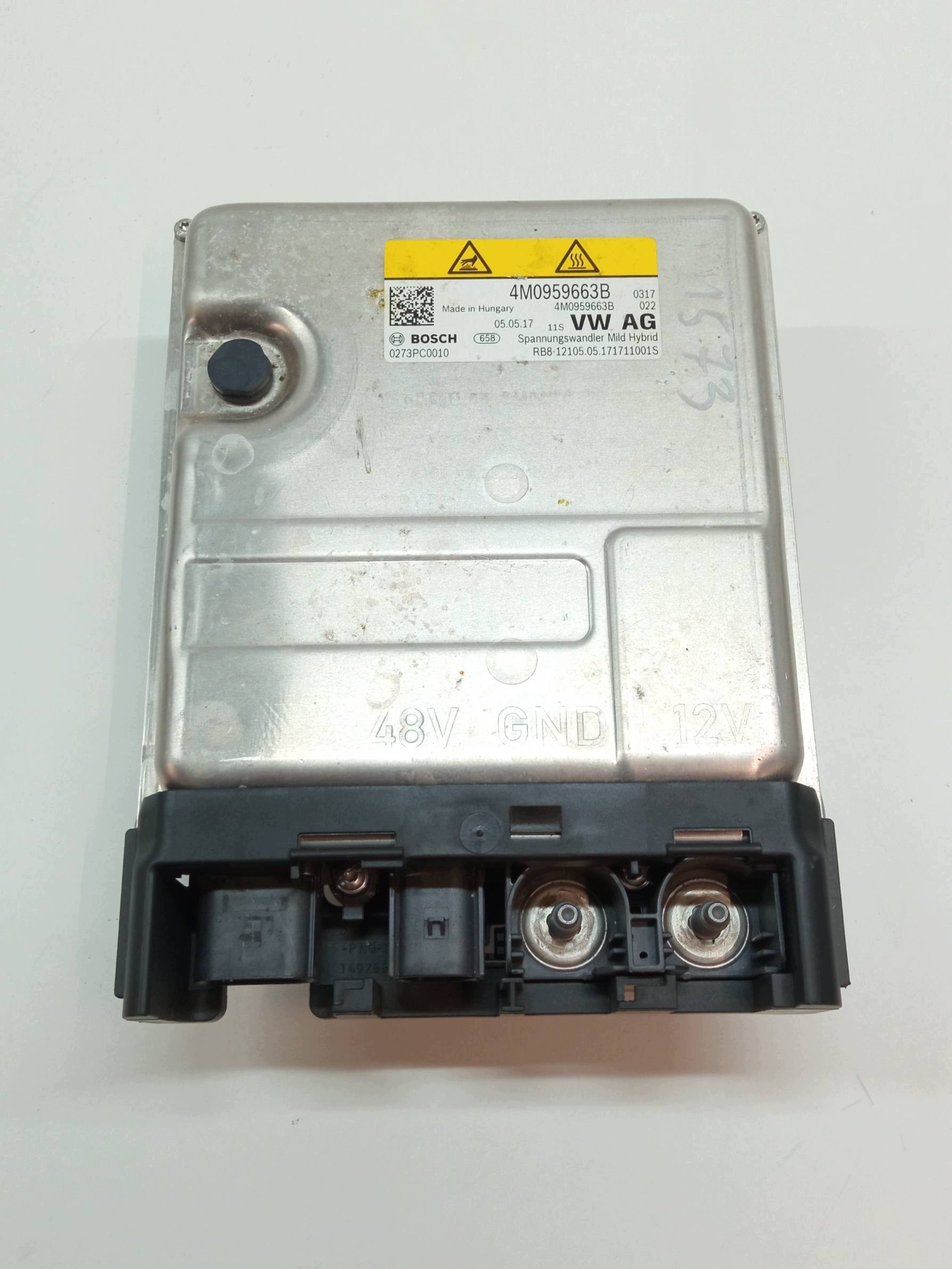 voltage module control unit 4M0959663B 0273PC0010 Audi Q7 II (2015-26) SQ7