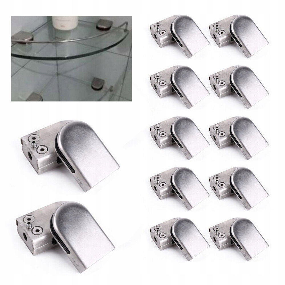 Sada 25 Ks svorek na sklo z z nerezové oceli 5-8 mm