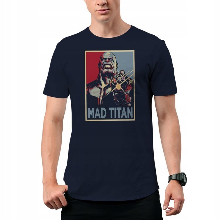 

Koszulka T-Shirt Mad Titan Thanos Poster M