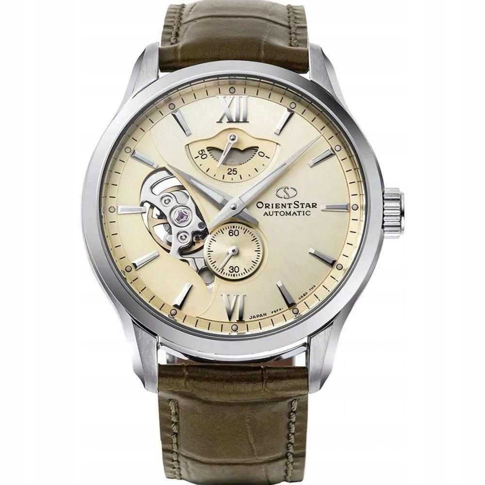 Orient Contemporary RE-AV0B10G00B Zegarek męski kremowa tarcza 41 mm