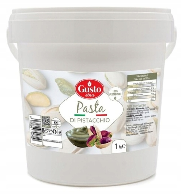 Levně Pistáciová pasta 100% 1 kg Gusto etna 1000 g