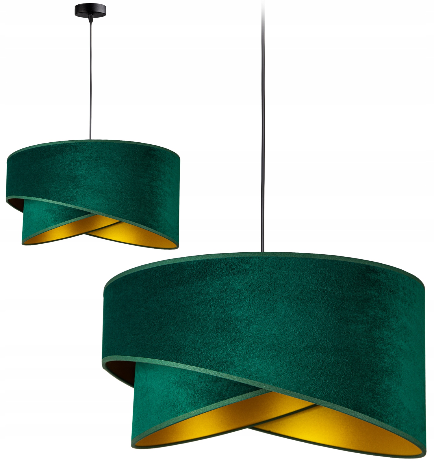 

Lampa Wisząca Sufitowa Żyrandol Abażur Nowoczesna