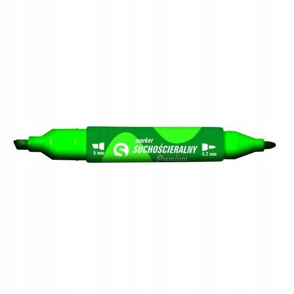 

Marker suchościeralny Tetis dwustronny zielony