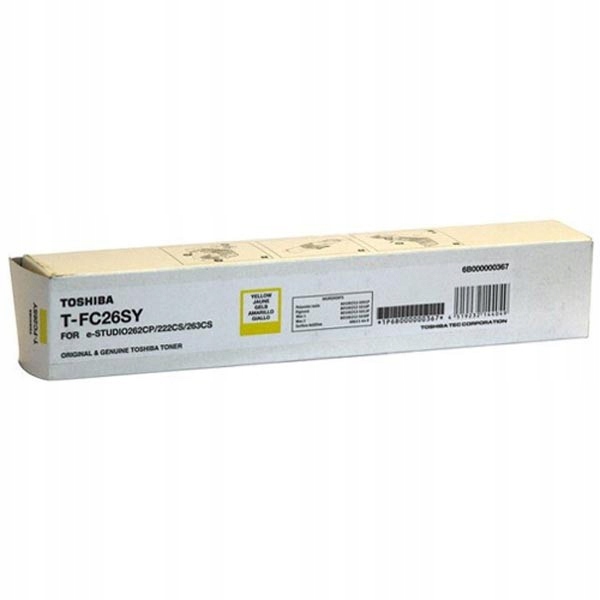 Toner Toshiba pre Toshiba žltý (yellow) T-FC26SY6K