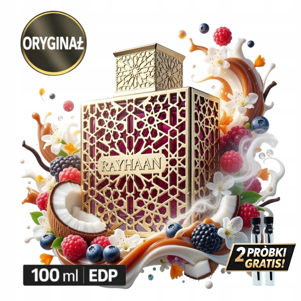 Perfumy Rayhaan Kiss Edp 100 ml 2 Próbki