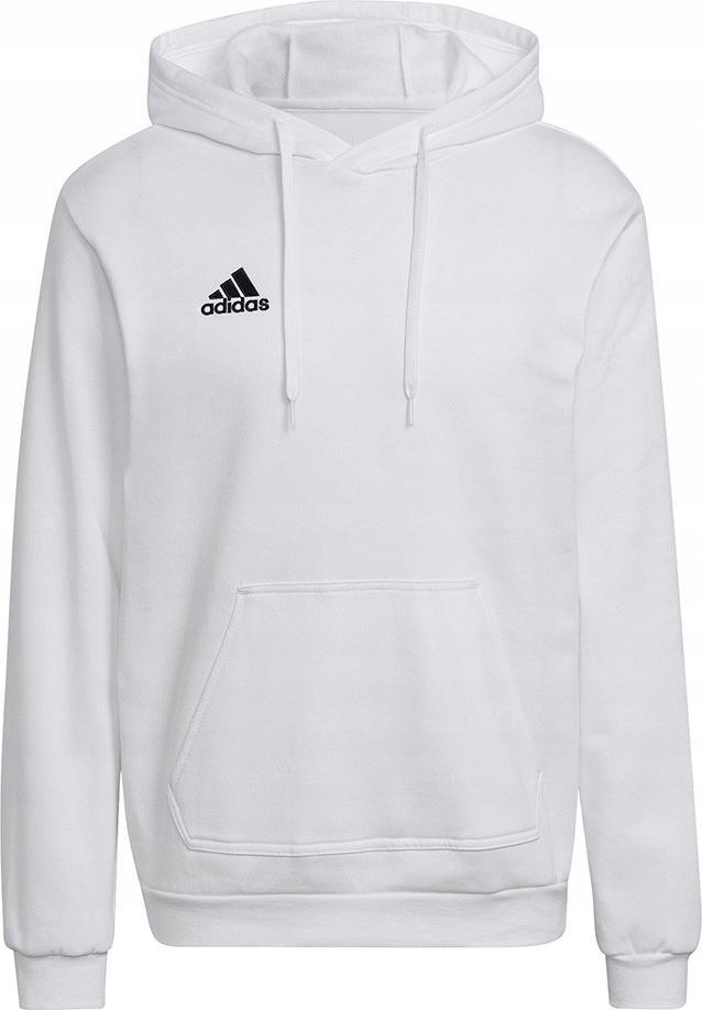 Adidas Pánská Mikina S Kapucí Bílá Bavlněná Malé Logo HG6302 vel. M