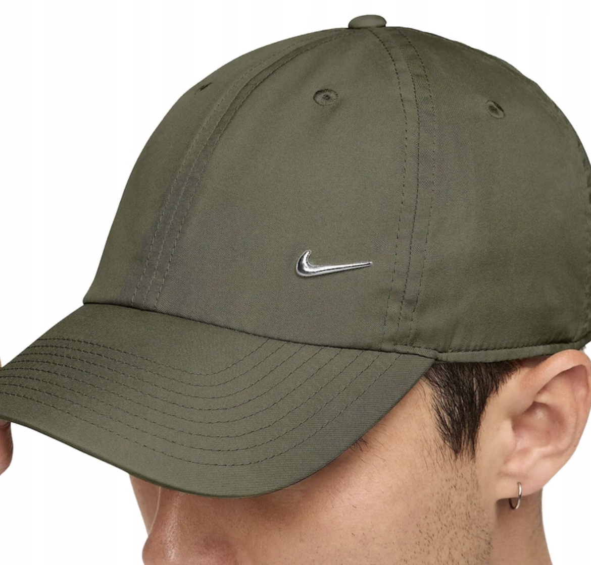 FB5372-222 Kšiltovka Nike Dri-fit Club Zelená Khaki ML