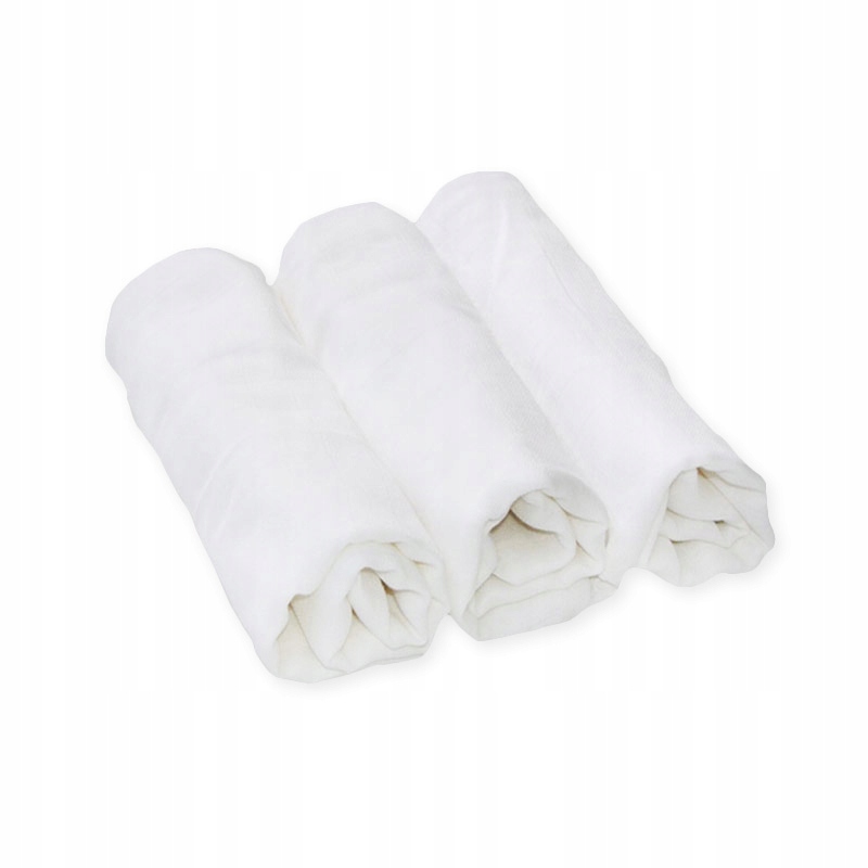 

Pieluszka tetrowa 3-szt biała 80x80cm