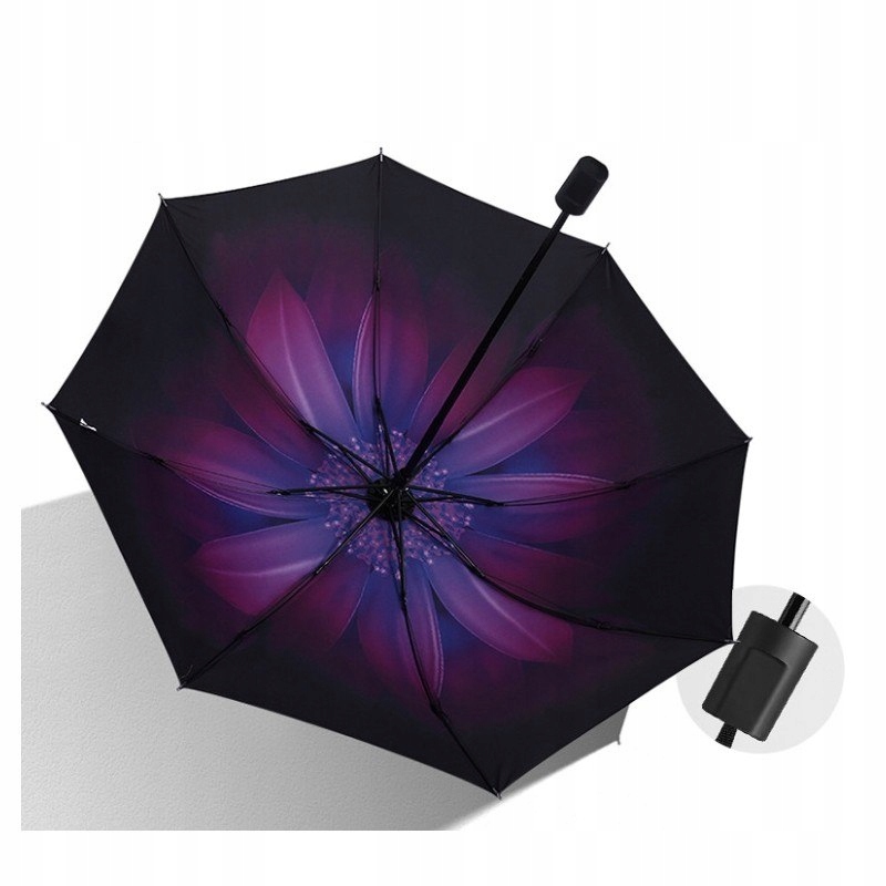 

Parasol Wzór Kwiatu Od Środka Parasolka Na Deszcz