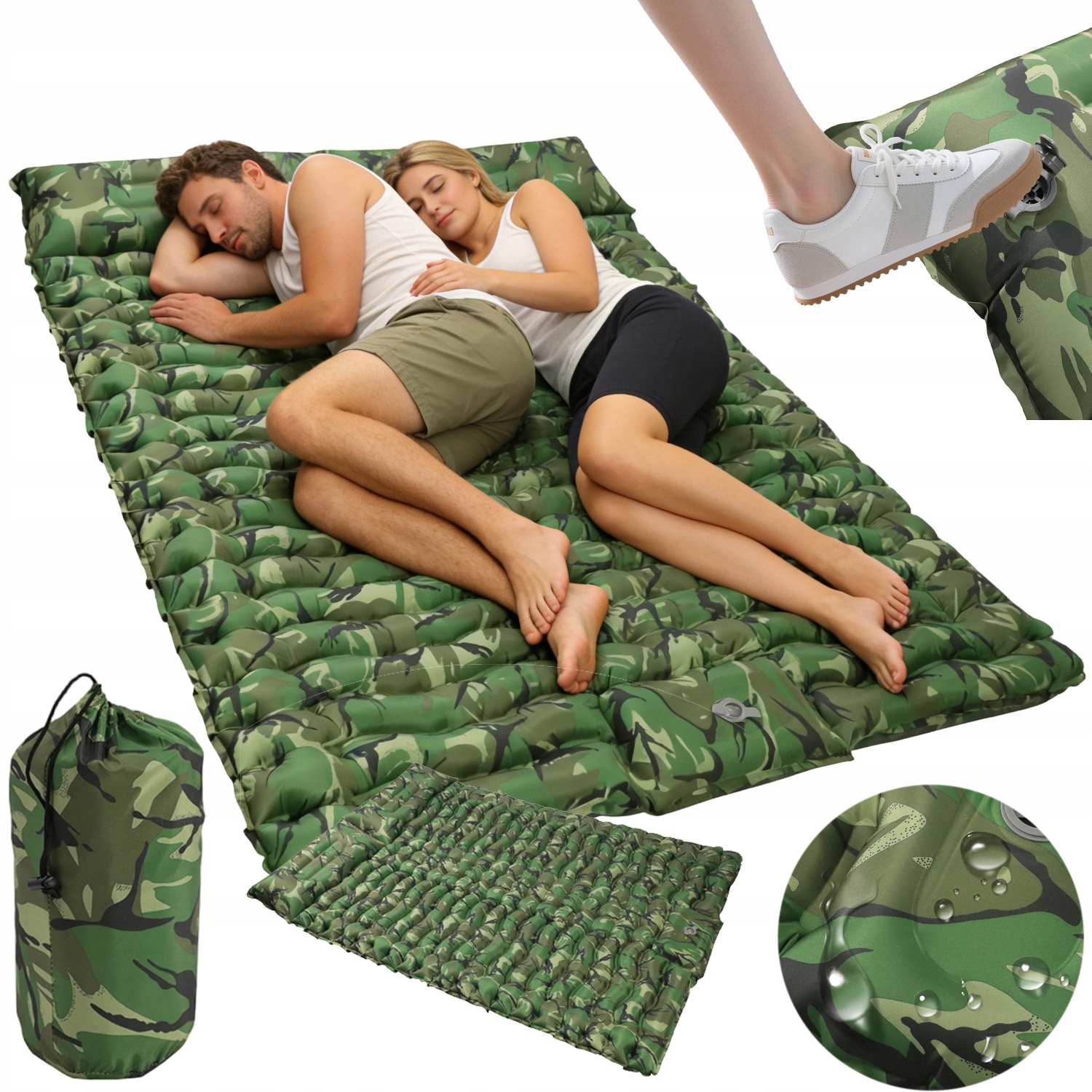 Matrace S Kempingovým Polštářem, Rolovací Podložka Pod Stan