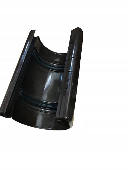 Łącznik Rynny PVC BRĄZ Marley. 125