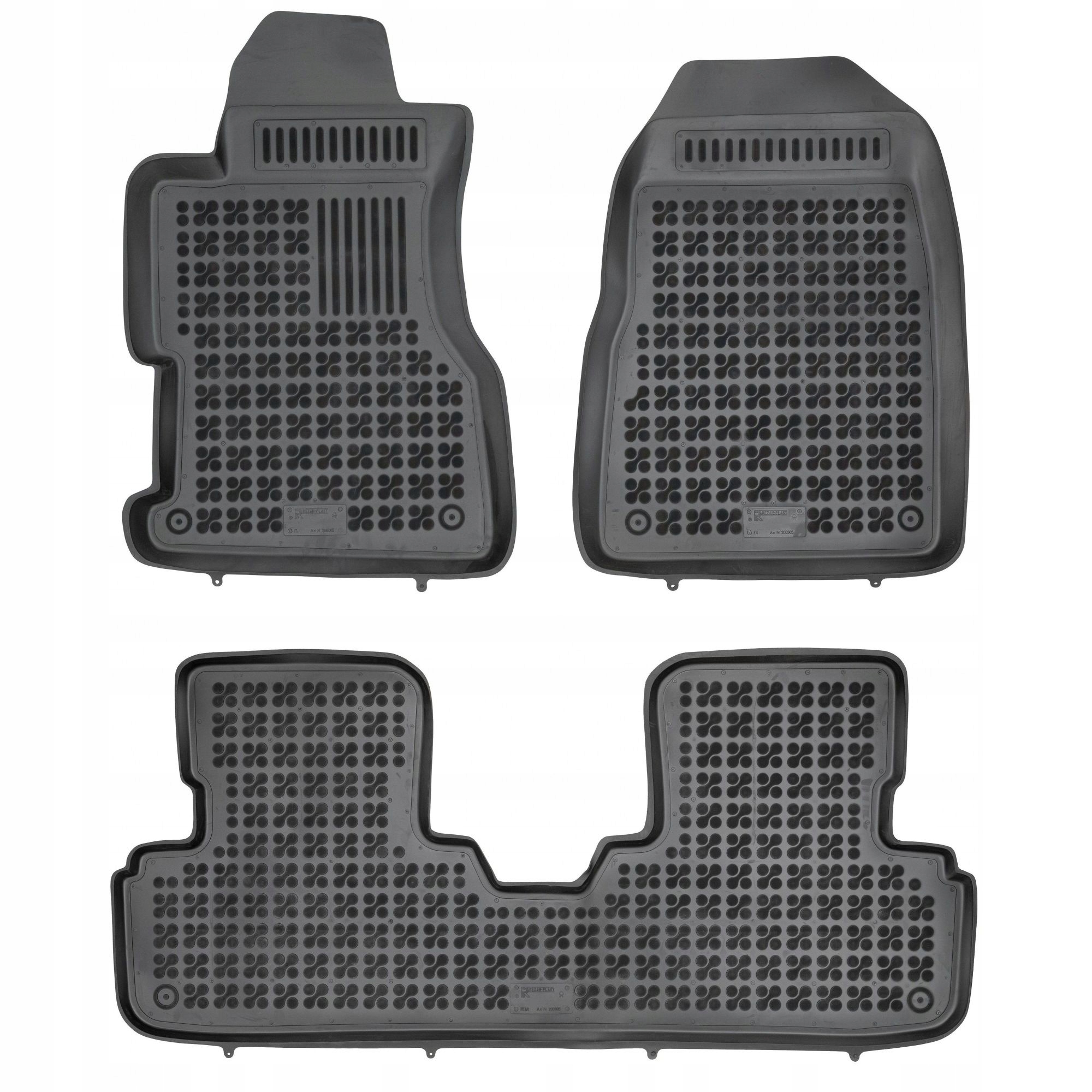 Dywaniki gumowe Honda Civic VII 2001-2006 3 osobowy
