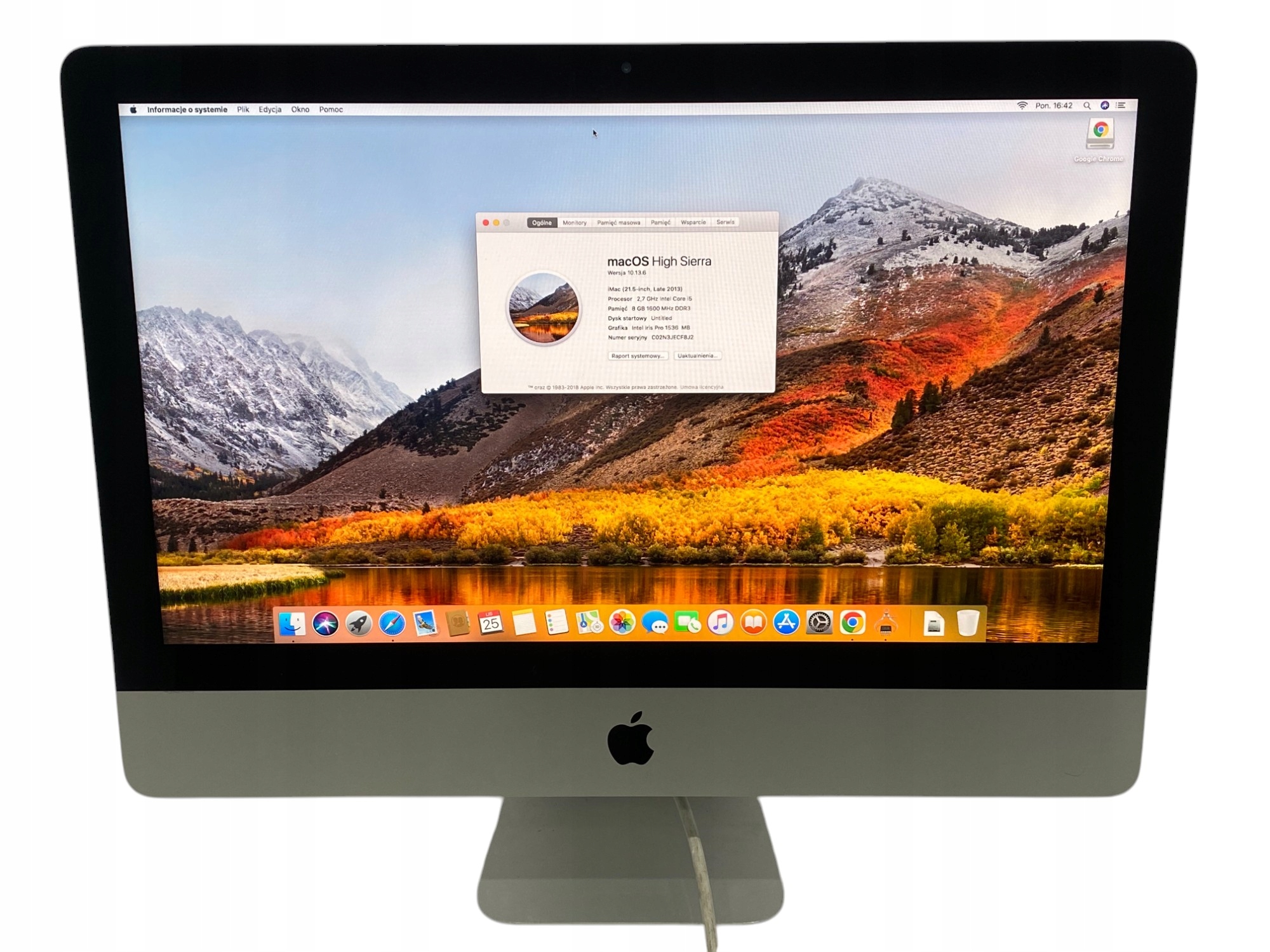 1TBHDD スマホ・タブレット・パソコン Apple iMac late 2013 21.5インチ